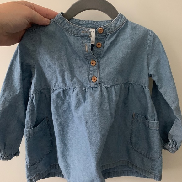 Long sleeve denim shirt - Picture 1 of 3